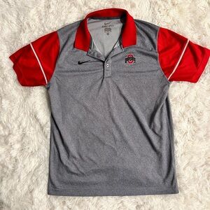Nike brand Ohio State polo ❤️🤍